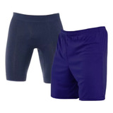 Kit Bermuda Shorts Masculino Térmico + Calçao Espotivo Full