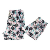 Kit Bermudas Shorts Namorados Casal Cerveja Listrado Praia