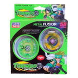 Kit Beyblade Caixa Com 2 + Brinde