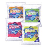 Kit Biscuit Iniciante 4 Massas De Cor Neon + Brinde