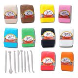 Kit Biscuit Iniciante Massa De Biscuit + Estecas + Brinde