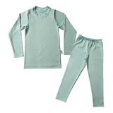 Kit Blusa E Calça Térmica Infantil Segunda Pele Para Inverno