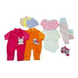 Kit Body Estampado Bebê Mijão Liso Kit C/10 Peças Roupa Bebê