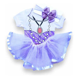 Kit Body Mesversário +tule +laço Escolha O Modelo