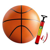 Kit Bola De Basquete Nº7 + Bomba Qualidade Original