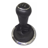 Kit Bola De Câmbio Manopla + Coifa Base Aro Cromado Gol G3