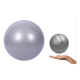 Kit Bola De Pilates Suíça C/ Bomba 55cm + Bola Overball 25cm