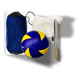 Kit Bola Voley + Bomba +