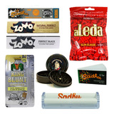 Kit Bolador + Filtro + Blunt + Dichavador + Sedas - Promoção