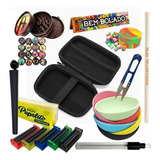 Kit Bolador +completo Case Dichavador Tesoura Seda Cuia Mocó