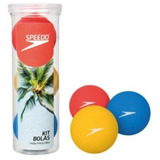 Kit Bolas Frescobol Speedo - Cores