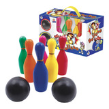 Kit Boliche 8 Peças Crianças Brinquedo Infantil Divertido