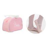 Kit Bolsa Ballet Infantil + Sapatilha Sintética Meia Ponta