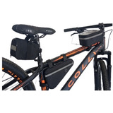 Kit Bolsa Bike Triangular Quadro Banco