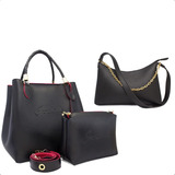 Kit Bolsa Feminina Sacola + Baguete Oferta Immateriale