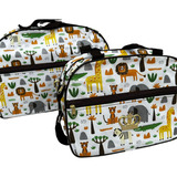 Kit Bolsa Maternidade Bebê 2 Peças Menina Menino Mochila