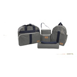 Kit Bolsa Maternidade Com Mochila Menino Menina 4 Peças