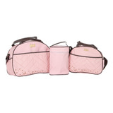 Kit Bolsa Maternidade Jogo De Bolsas Frasqueira Térmica