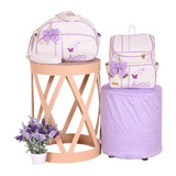 Kit Bolsa Maternidade Personalizada Bordado Star - 02 Peças