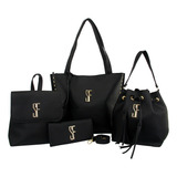Kit Bolsa Sacola Saco Mochila Carteira De Mao Couro Conforto
