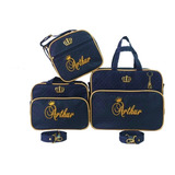 Kit Bolsa Saída Maternidade Personalizada Bebê Sem Juros