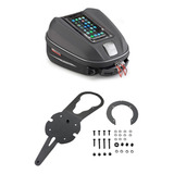 Kit Bolsa Tanque Givi St611 + Bocal Bf21 P Yamaha Mt07 14a17