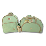 Kit Bolsas Bebe Maternidade Miellu Personalizada- G, Mochila