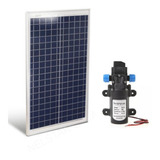 Kit Bomba D'agua 12v + Painel Solar 30w (700 Litros/dia)