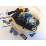 Kit Bomba D'água Solar 12v 80w Alta Pressão Lava Carro 15801
