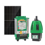 Kit Bomba De Água P100 (poço) - Anauger + Placa Solar 460w