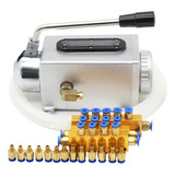 Kit Bomba De Lubrificação Manual Fresadora Torno Cnc Router