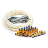 Kit Bomba De Lubrificação Manual Fresadora Torno Cnc Router