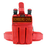 Kit Bombeiro Civil Bornal C/ Porta Faca + Emborrachado 