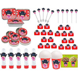 Kit Boneca Japonesa Kokeshi Vermelha 106