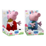 Kit Boneco Peppa E George Jorge Antialérgico Infantil