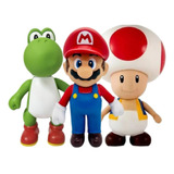 Kit Bonecos Super Mario Bross Yoshi