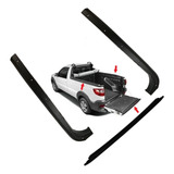 Kit Borda Lateral Caçamba Strada Cs + Tampa + Acabamento 14/
