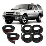 Kit Borracha 4 Porta Pingadeira Blazer S10 Cab Dupla 01 A 11