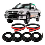 Kit Borracha 4 Portas Pingadeira Blazer S10 Cab Dupla 01/11