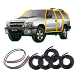 Kit Borracha 4 Portas Pingadeira E Mala Blazer 2001 Até 2011