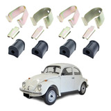 Kit Borracha Barra Estabilizador Dianteira Fusca 1500 1600