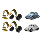 Kit Borracha Barra Estabilizador Dianteiro Fusca 1200 1300