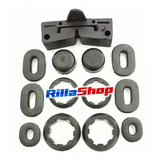 Kit Borracha Cg 125 77 / 82 Coxim Tanque Lateral E Do Farol