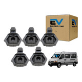 Kit Borracha Coxim Escapamento Renault Master ..2012 5 Peças
