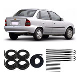 Kit Borracha De Porta Cana Pest Mala Do Corsa Wagon Classic