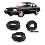 Kit Borracha Guarnicao De Porta + Porta Malas Chevette