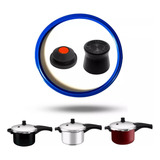 Kit Borracha Peso Válvula Panela Pressão Rochedo Turbo 4,5l Cor Azul