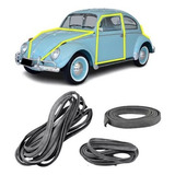 Kit Borracha Porta + Capo + Tampa Motor Fusca 1965 Encaixe