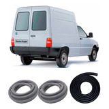 Kit Borracha Vigia E P Mala Porta Traseira Fiorino Bau