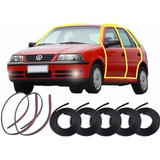 Kit Borrachas 4 Portas Mala Pingadeira Friso De Teto Gol G2